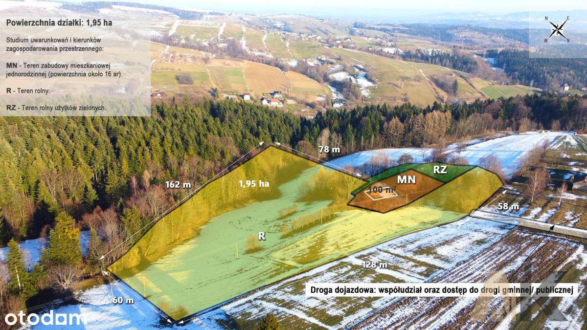 Gospodarstwo z zabudowaniami - Korzenna - Pełny obrazek: 3/11