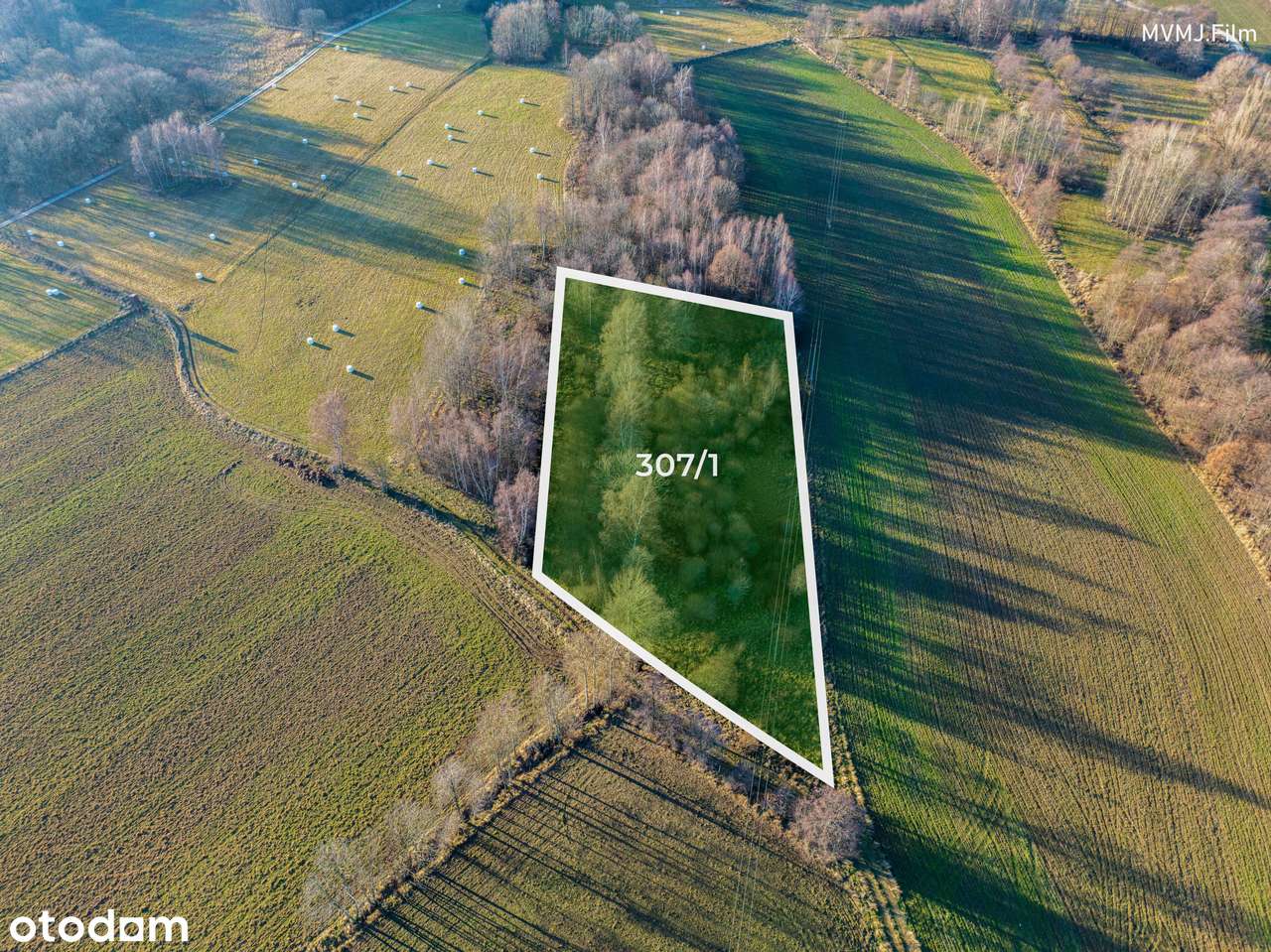 Działka 5 000 m² z pozwoleniem na budowę - Wyszki, gm. Bystrzyca Kł.-1