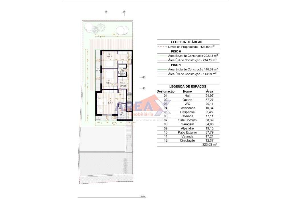 Moradia geminada T4, de arquitetura contemporânea-17