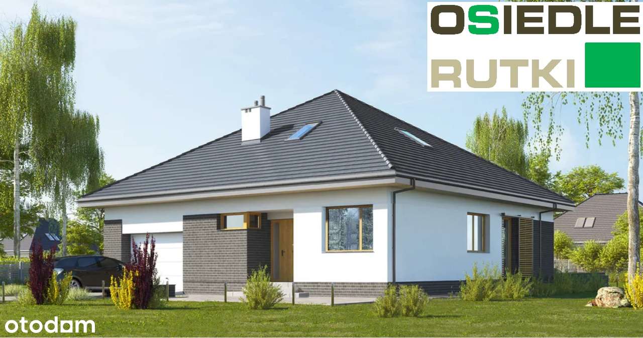 DOMY stan deweloperski 119m2 lub z PODDASZEM 182m2 - Pełny obrazek: 4/10