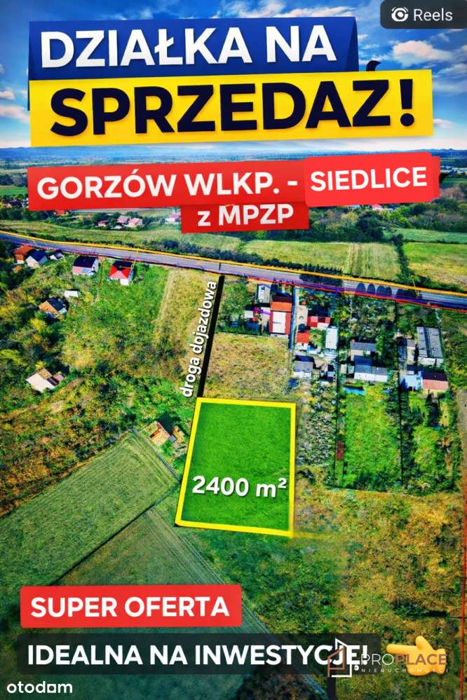 Działka Siedlice - ul. Wylotowa z Mpzp, media-0