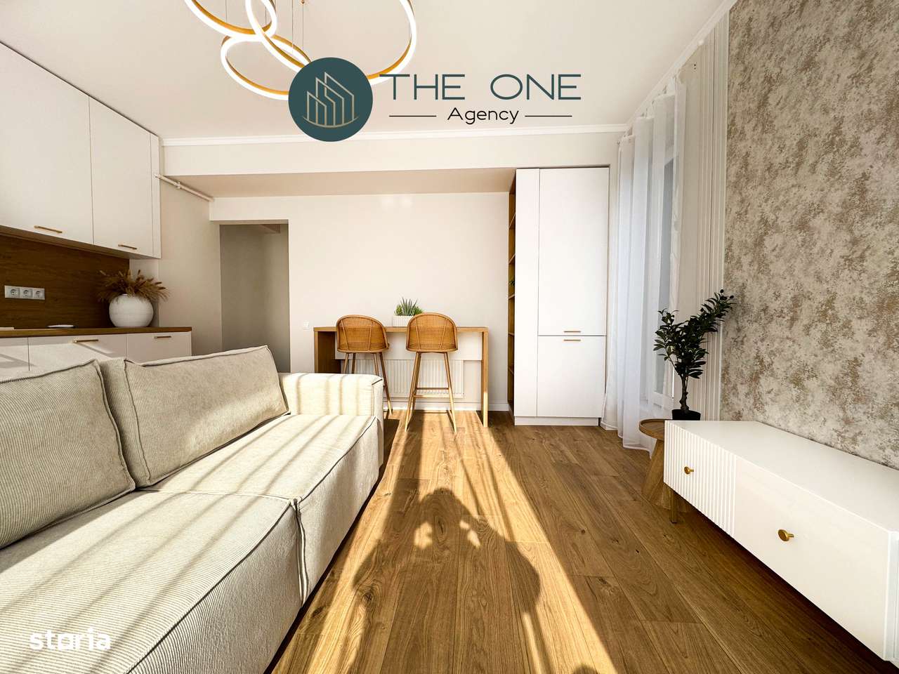 Apartament 2 camere - FINISAT Modern, parcare | FLORESTI - Imagine principală: 3/10