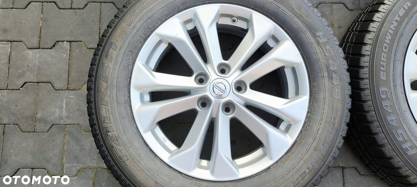 Felgi alu 17 Nissan X-Trail Juke Qashqai Leaf Pulsar 5x114.3 ET 45 - 5