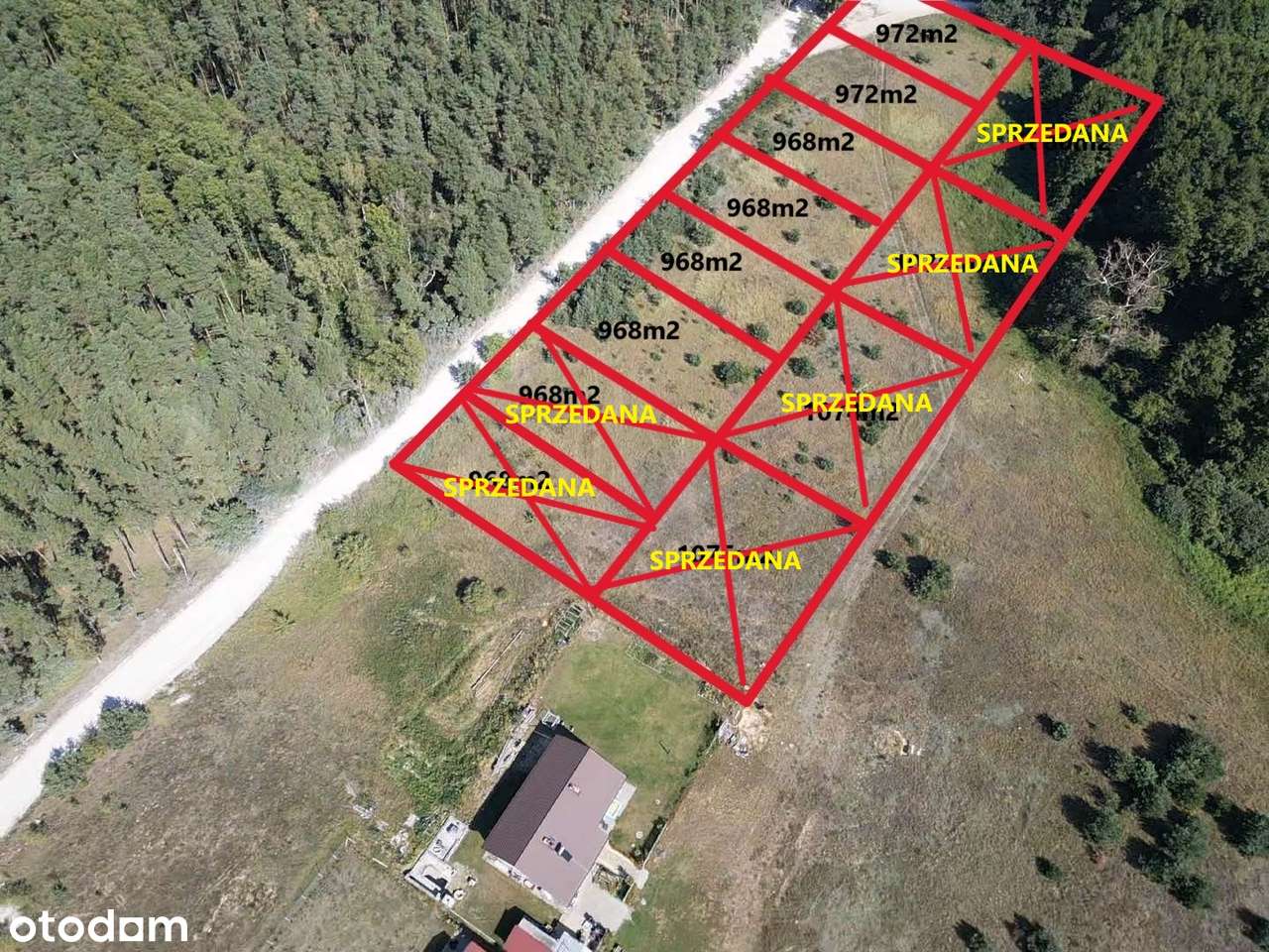 Atrakcyjne działki budowlane pod Pakością!65zł/m2 - Pełny obrazek: 4/10
