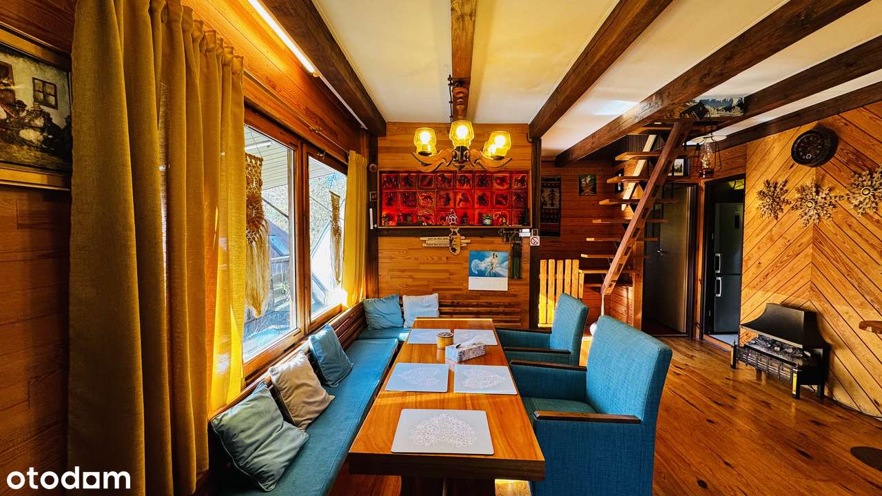 OBNIŻKA CENY Piramida - wyjątkowy dom nad strumykiem 100 m2 BRENNA-8