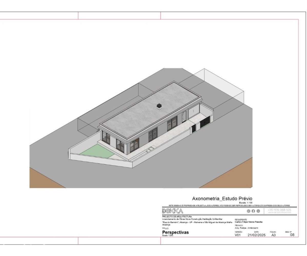 Terreno Urbano Malveira com muro e portão - Grande imagem: 2/8