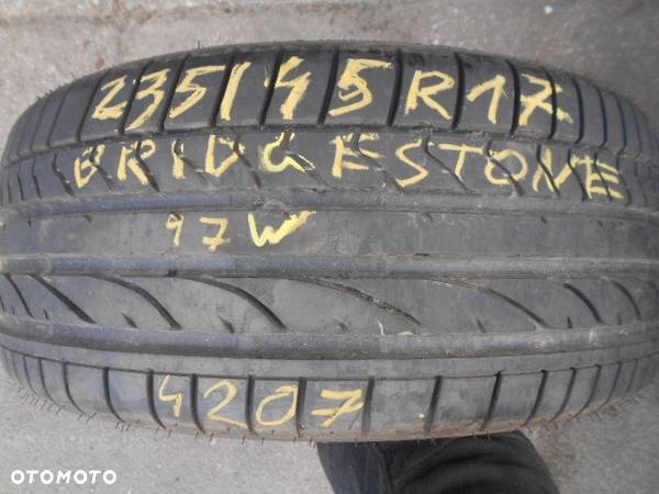 Opona 235/45r17 bridgestone potenza re050a 7,5mm - 1