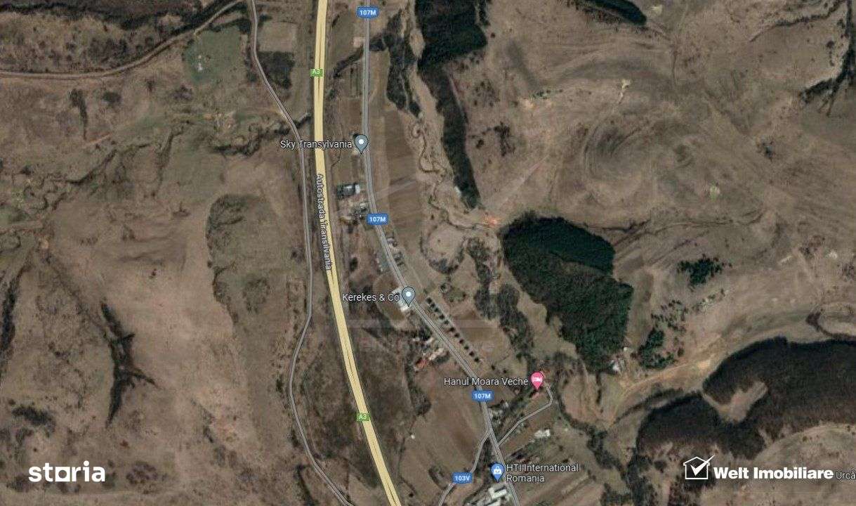 Teren de constructii 3340 mp, front 130 m, spre Savadisla - Imagine principală: 3/4