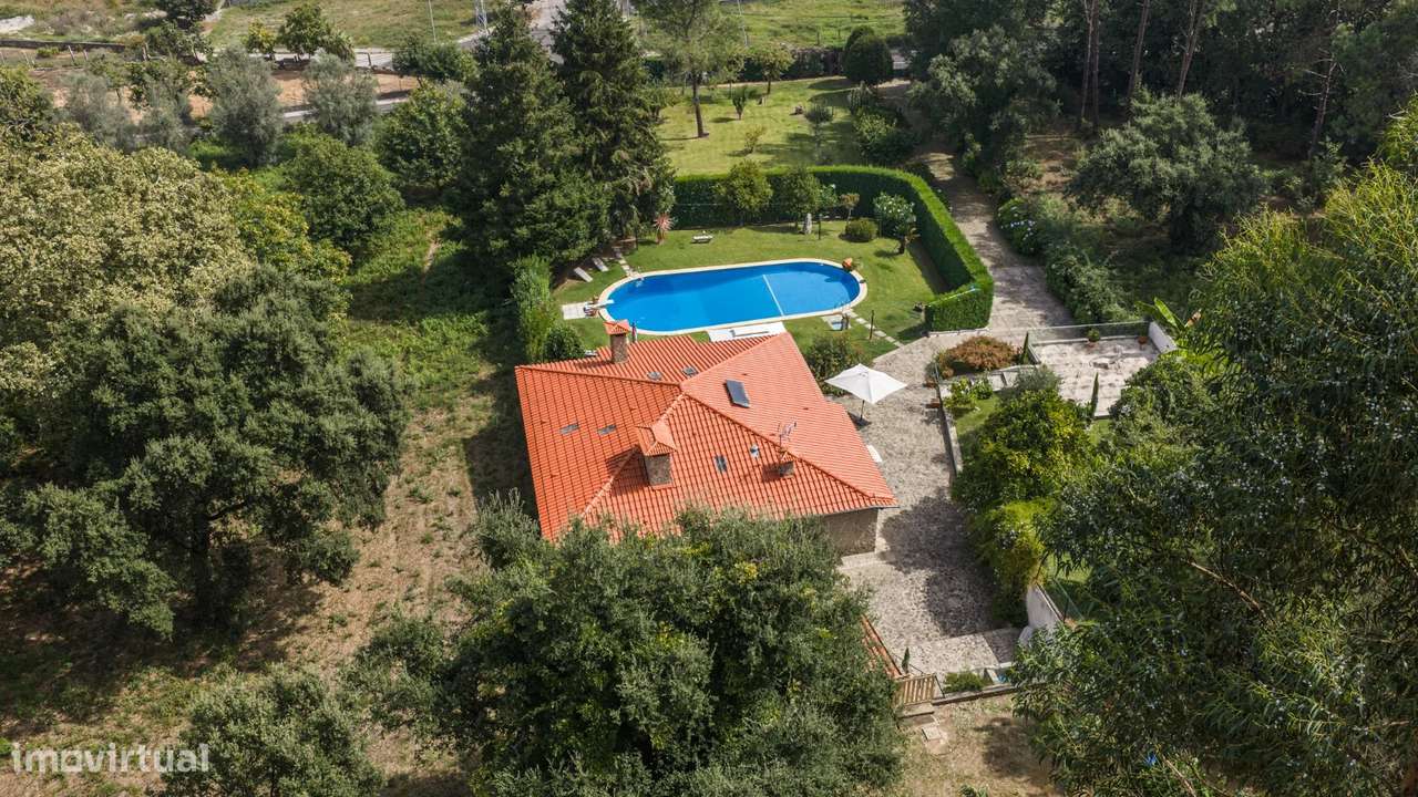 Moradia T4 de charme com piscina de 130 m² e 4.800 m² de terreno | Cab-2