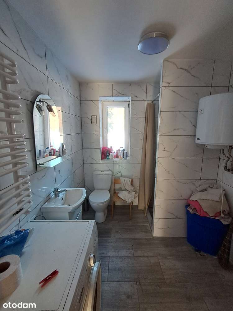 Parterowy murowany dom z dużym garażem-5