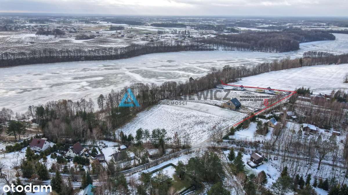 Działka z notarialnym dojściem do jeziora - Pełny obrazek: 2/20
