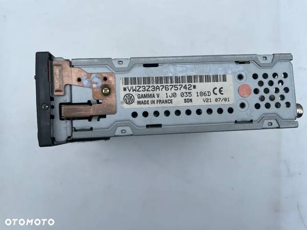 RADIO GAMMA BRAK KODU VW GOLF IV 1J0035186D - 6