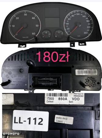 Licznik VW Touran 1.9 2.0 TDI 1T0920861A 871A 860A 862A 860C 862F 972E 850A 864A 860G - 8