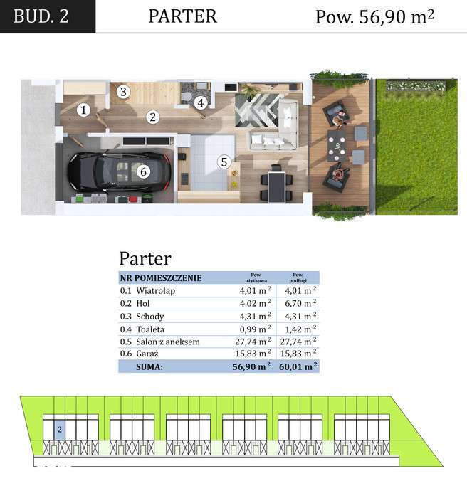 Dom 114mkw/Garaż/Wysoki standard/Ogródek - Pełny obrazek: 4/6
