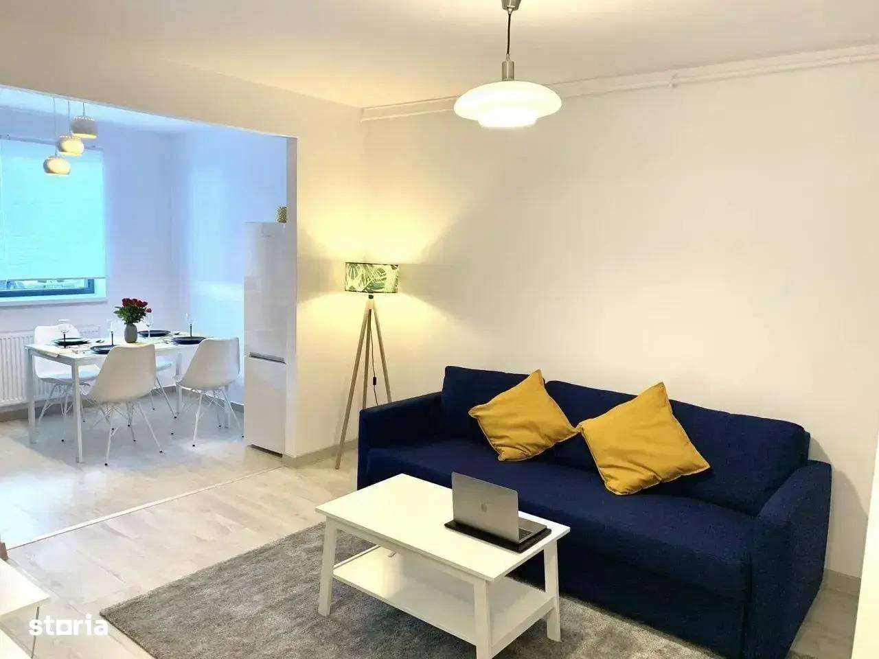 Apartament 2 camere Mobilat I 2 Minute Metrou I Parcare Inclusa - Imagine principală: 3/7