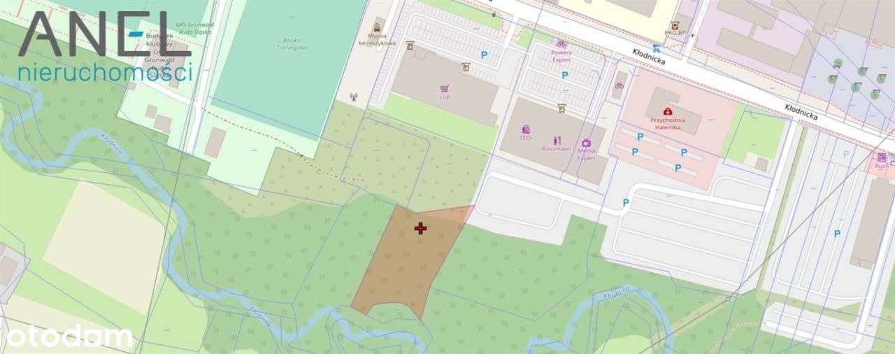 Działka, 3 100 m², Ruda Śląska