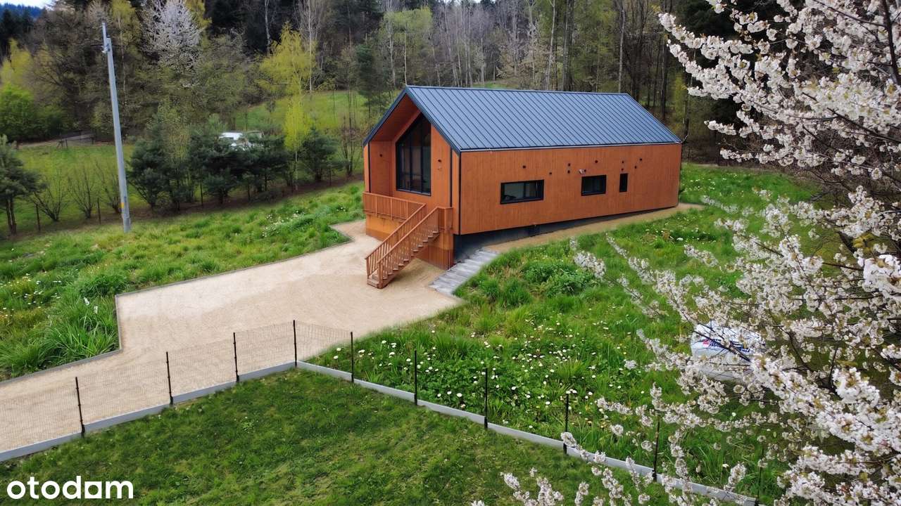 Nowoczesny dom z 2026 roku pod lasem | Działka 27,7 arów | Poręba-17