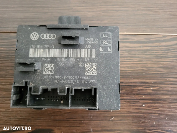 Modul Calculator Usa Audi A4 B8 A5 Q5 Cod 8T0959795H 8T0959793G - Dezmembrari Arad - 3