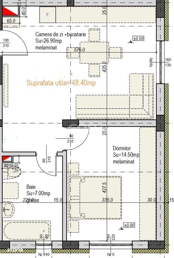 Apartament nou 2 camere de vanzare Santandrei - Imagine principală: 4/4