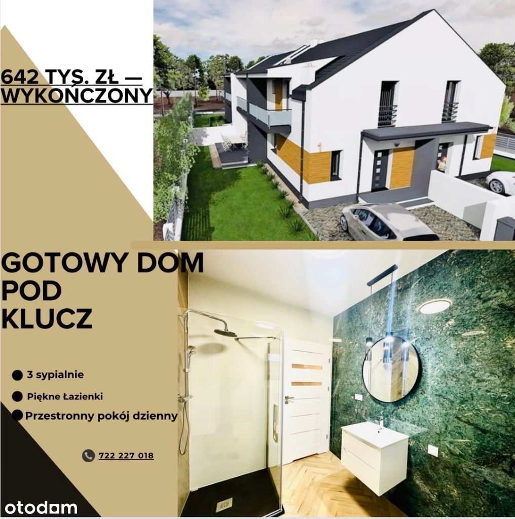 Super Cena/ Nowy Dom/Wysoki Standard/ Klimatyzacja