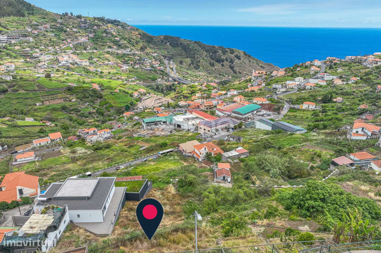 Terreno Campanário com Projeto aprovado para Moradia T3 – Vista Mar-18