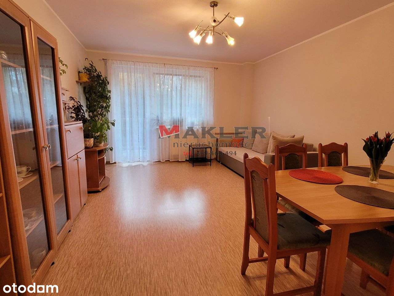 Szczecin Kijewo, 3 pokojowe, parter z ogródkiem, balkon.-1