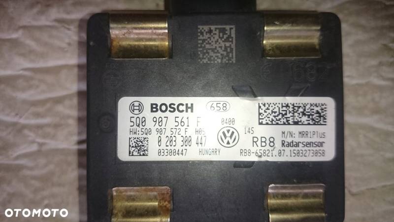 VW AUDI SKODA RADAR DISTRONIC KAMERA 5Q0907561F - 5