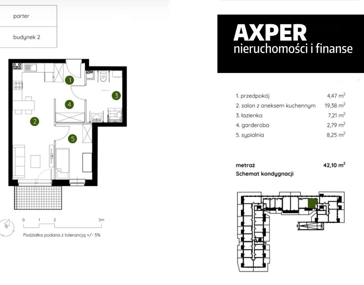 Nowe mieszkanie 2-pokojowe z ogródkiem 42,1 m² | Bez Prowizji | Kraków-5