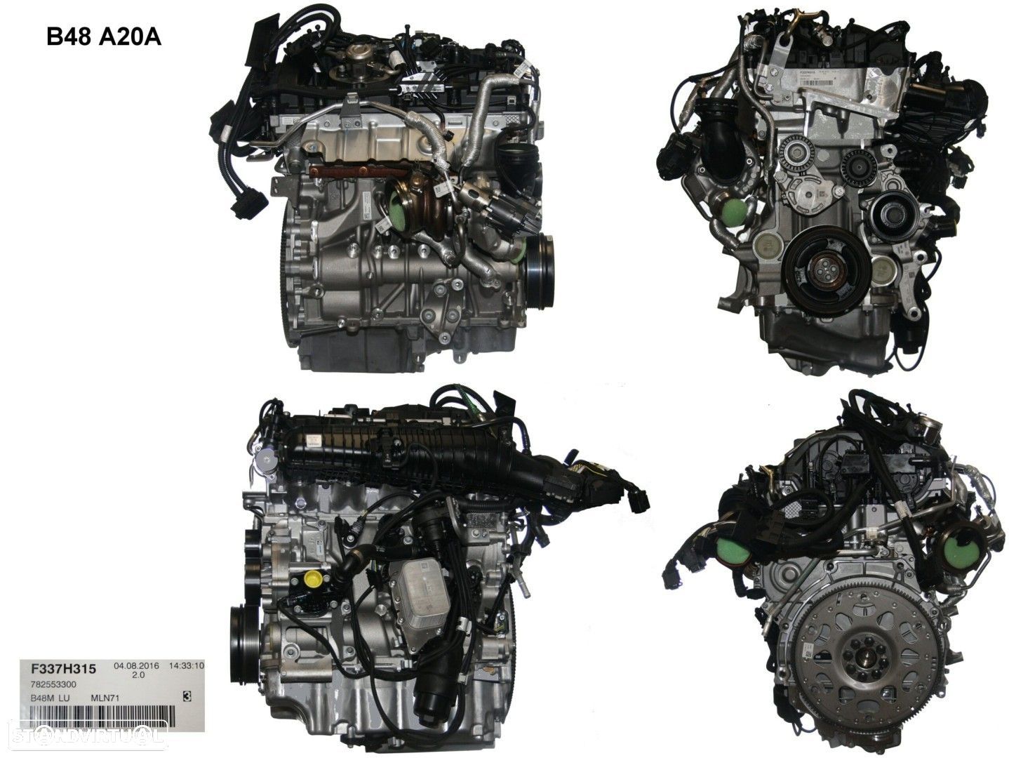 Motor Completo  Usado MINI CLUBMAN 2.0 S B48A20A - 1
