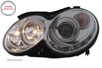 Faruri LED Mercedes CLK W209 C209 Coupe A209 Cabrio (2003-2010) Crom- livrare gratuita - 5