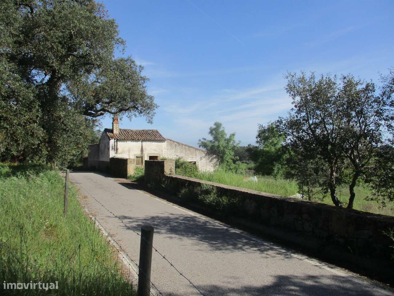 Quinta com habitação, poço, sobreiro, casa-9