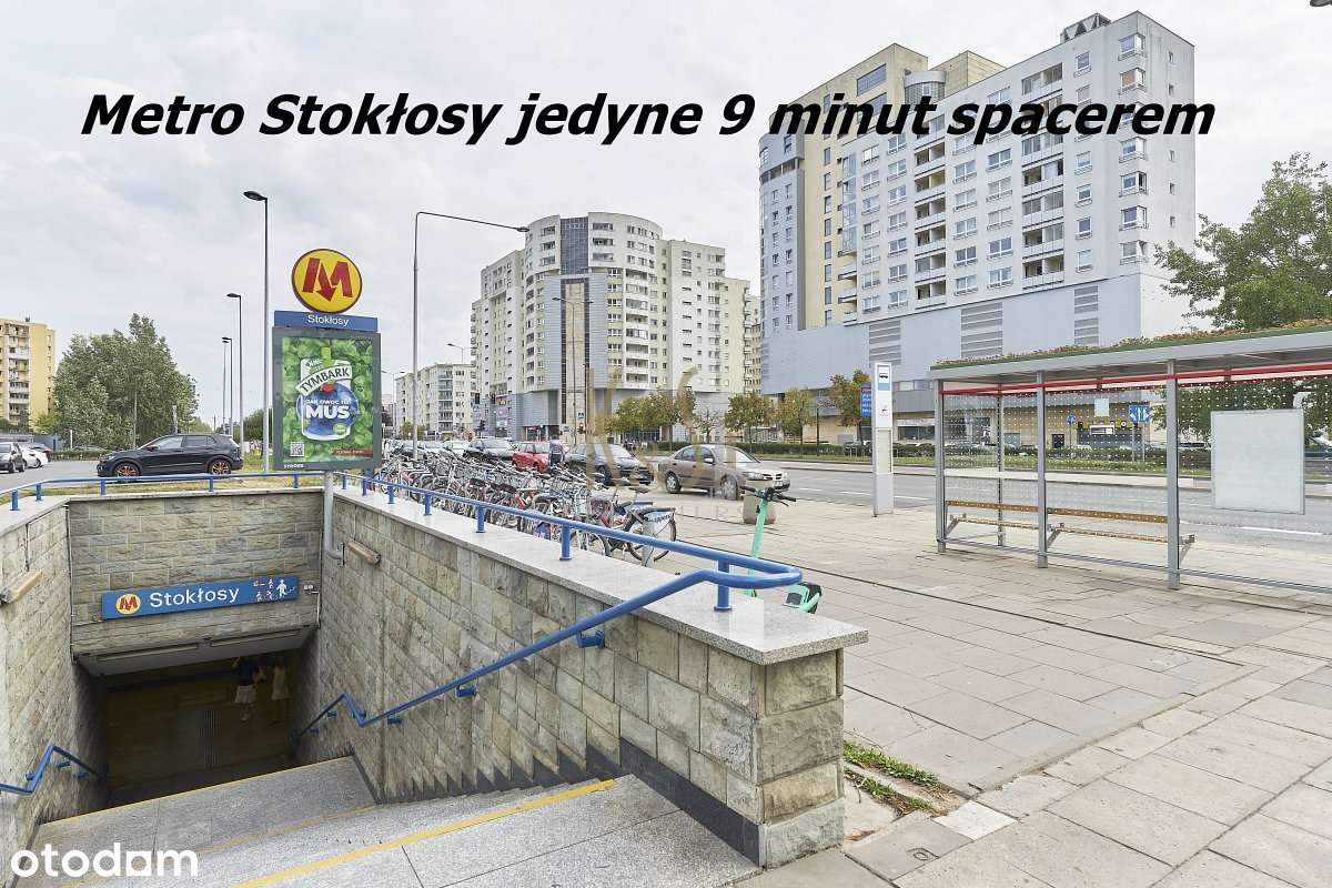 2 lub 3 pokoje przy metrze Stokłosy - duży balkon, Ursynów, 0%-17