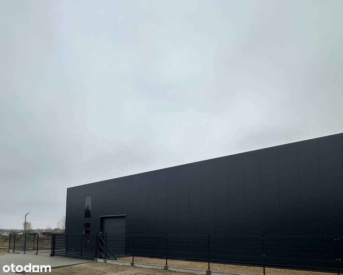 Wynajmę część nowo wybudowanej hali magazynowej -220 m2 - Pełny obrazek: 3/9