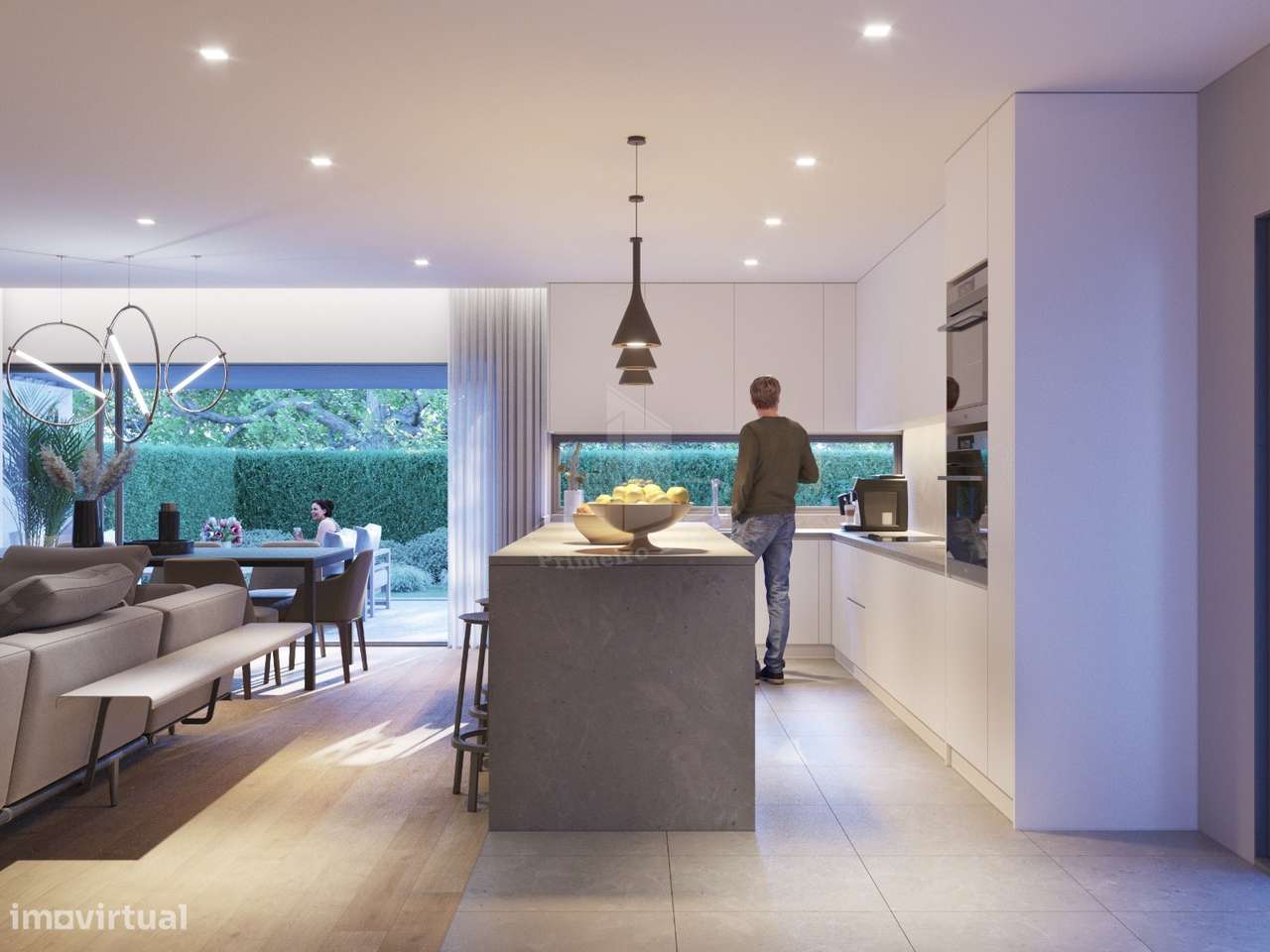 Moradia com garagem lateral - Grande imagem: 5/12