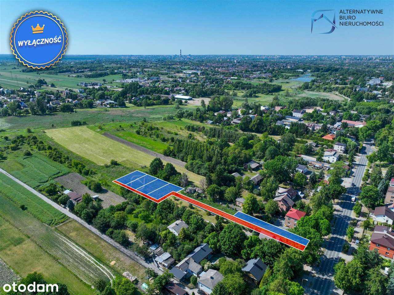 Atrakcyjna działka budowlana - ul. Głuska Lublin - Pełny obrazek: 2/4