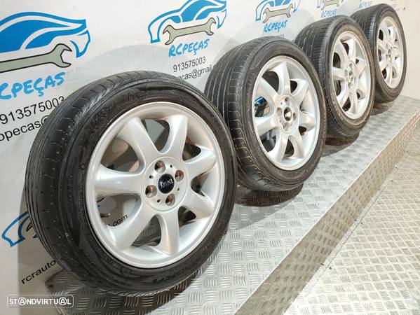 JANTES RONAL ORIGINAIS MINI COOPER R56 16 POLEGADAS 6.5J ET48 4X100 36116775684 6775684 - 5