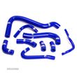 kit tubos radiador samco suzuki tl 1000r 1998-2002 azul suz-18-bu - 1