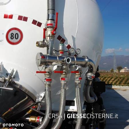 GIESSE Naczepa / Silos Kiper 60 m3 / 66) / Aluminiowe podwozie - 13
