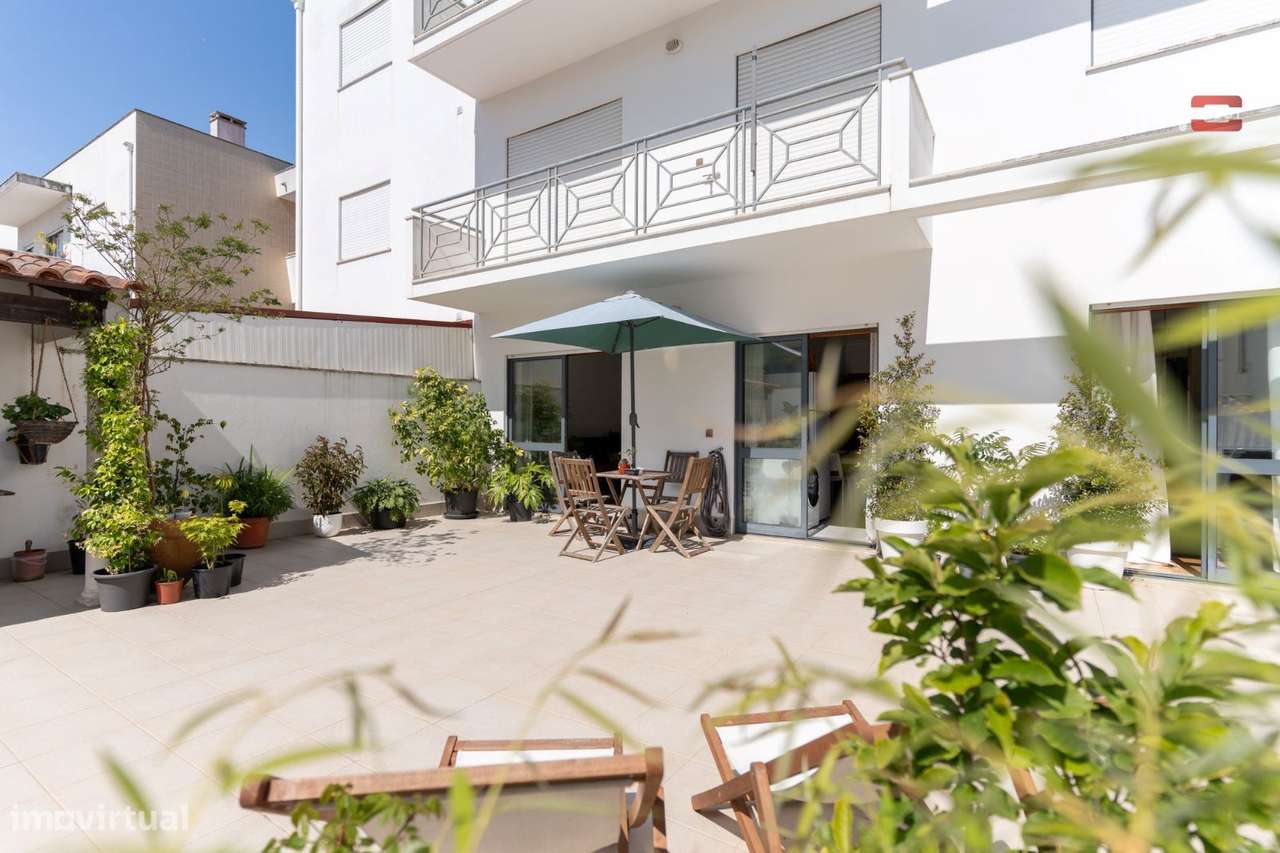 Excelente Apartamento T1 com terraço e garagem, Urbanização Pinhal ...-15