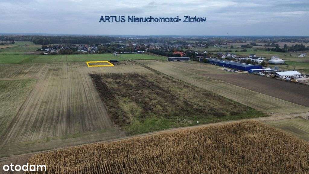 Działka przemysłowo-usługowa - Blękwit gm. Złotów - Pełny obrazek: 4/17