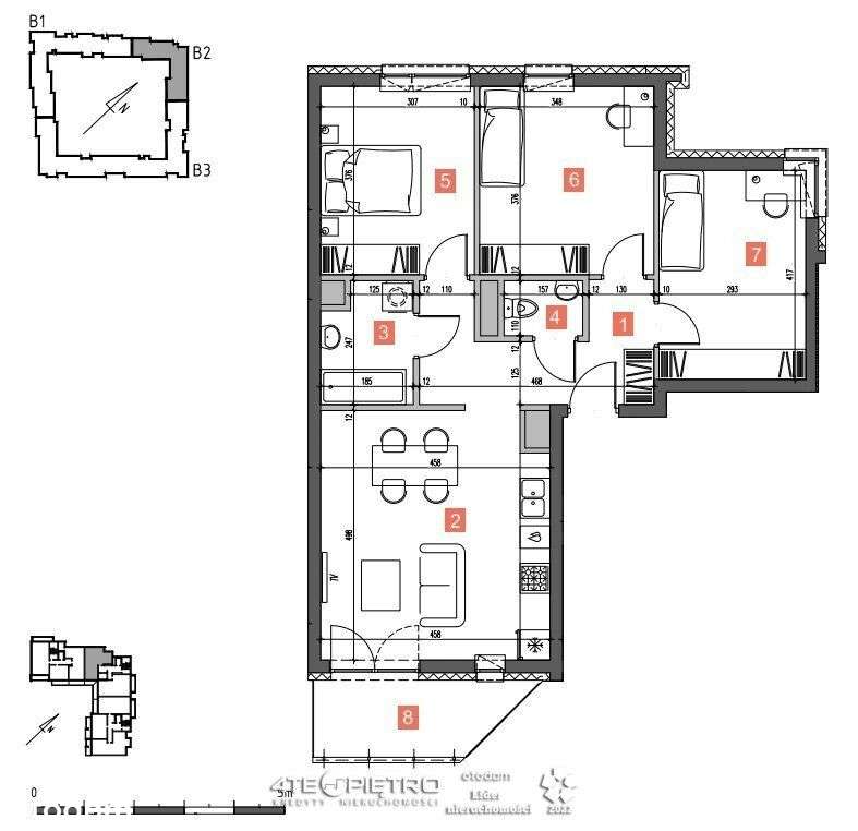 Nowe, 4 pokoje, 73m2, Nałęczowska, gotowe-4