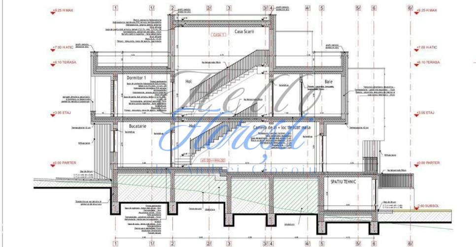 Casa tip duplex, in constructie 4 camere,3. bai 180mp, 270mp teren, zo - Imagine principală: 3/4