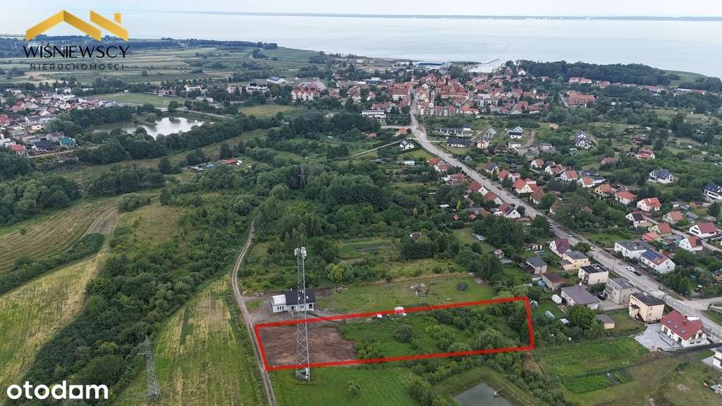 Działka budowlana z widokiem na Zalew Tolkmicko - Pełny obrazek: 3/7