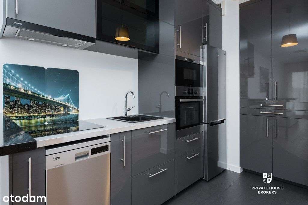 5 Piętro, Wiślane Tarasy, 50 m-2 pok| Taras 8 m² – další