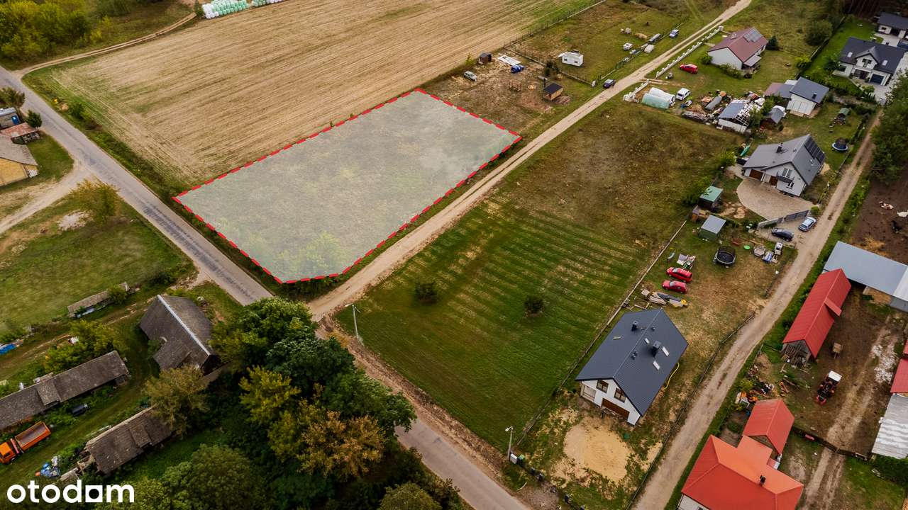 DZIAŁKA Z WZ,  POGORZAŁKI,  2 297 m² ASFALT, MEDIA W DRODZE - Pełny obrazek: 4/5