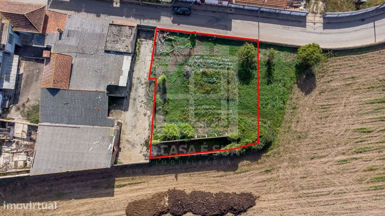 Terreno para construção com 355 m2 em Válega, Ovar - Grande imagem: 1/18