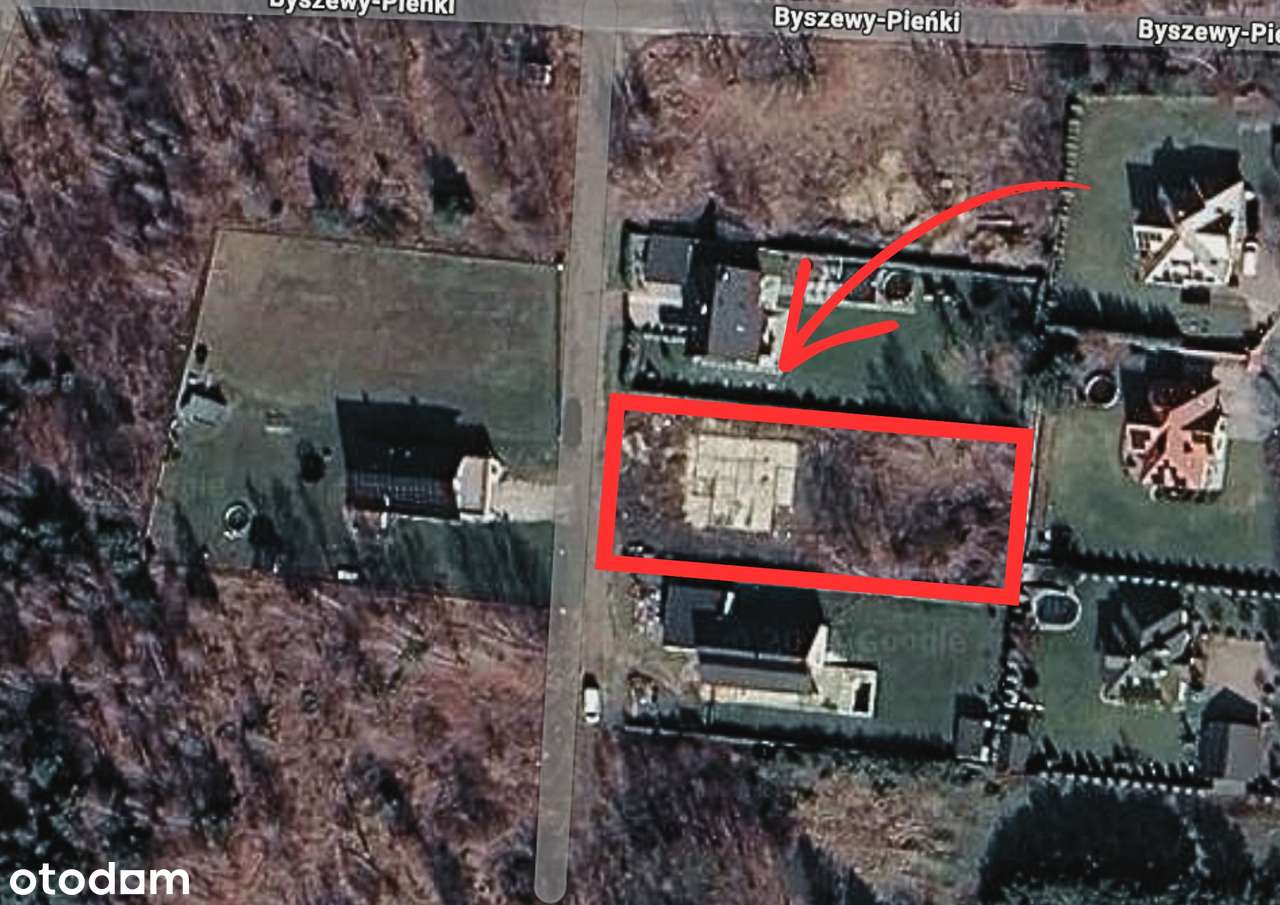 Działka 1552M2+ FUNDAMENT + PROJEKT DOMU - Byszewy, gmina Nowosolna.-5