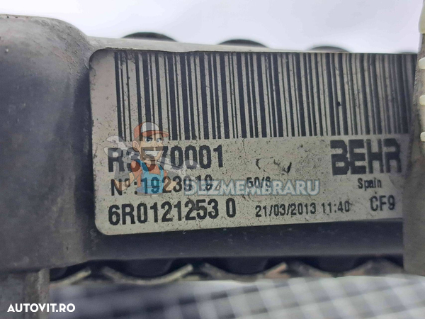 Radiator apa Seat Ibiza 5 Sportcoupe (6J1) [Fabr 2008-2017] 6R0121253O 1.4 Benz CGGB - 2