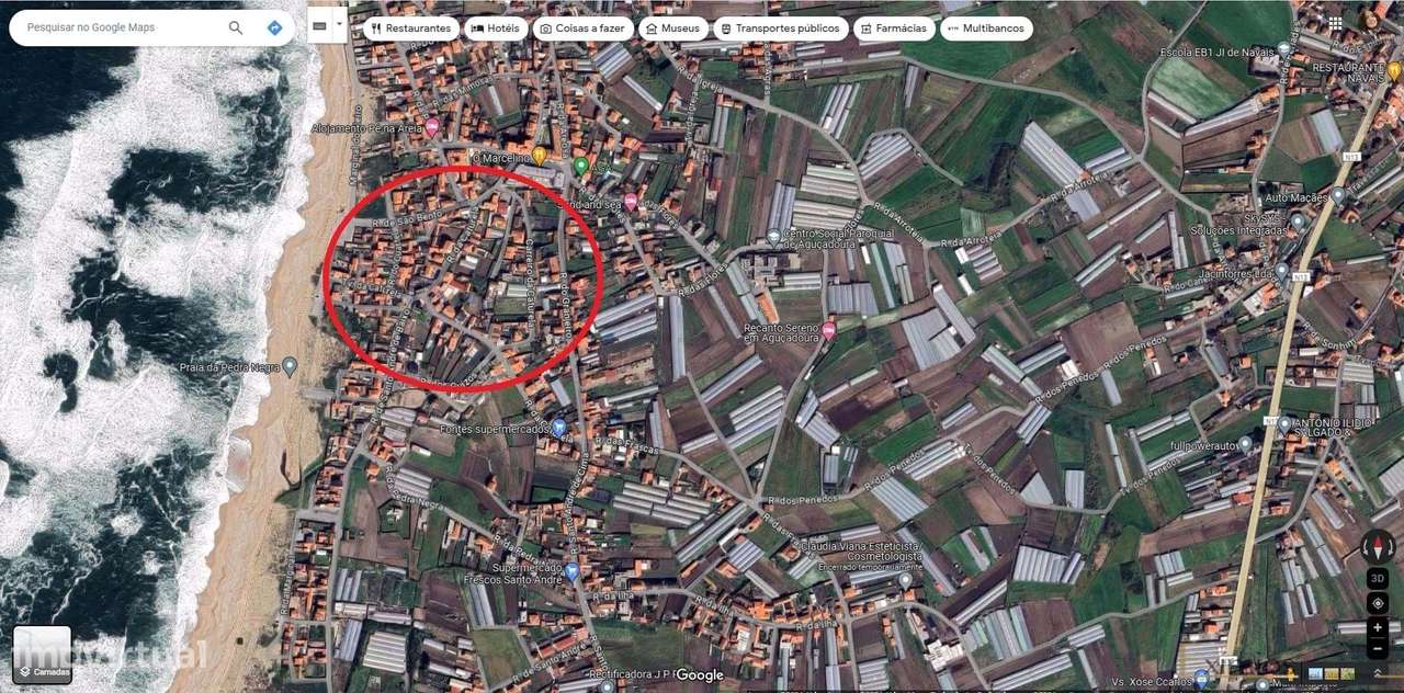 Moradia para restauro total, a poucos metros da praia, em Aguçadoura - Grande imagem: 4/4