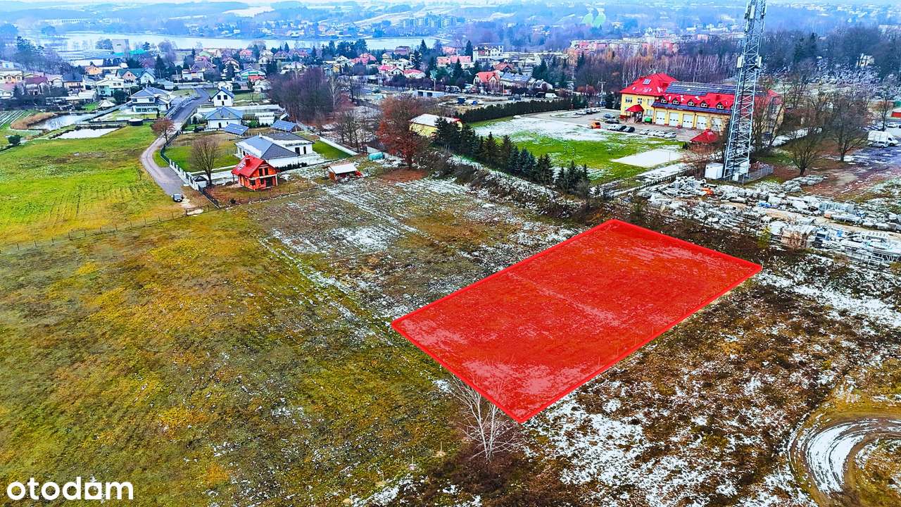 Działka budowlana 1 min. od Zalewu, 1700 m2, Rawa Mazowiecka-1